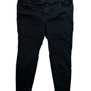 Lane Bryant Black Skinny Jeans